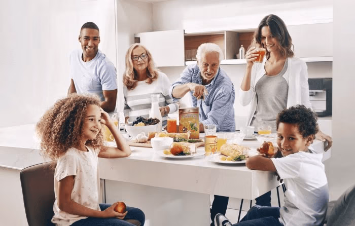 täglich an sich arbeiten Symbol Familie