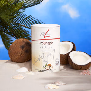 Bild vom Proteinshake Cokos und in 4 anderen Geschmacksrichtungen hier zu bestellen