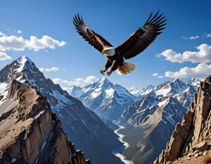 wie finde ich mein starkes Warum Symbol Adler in der Luft